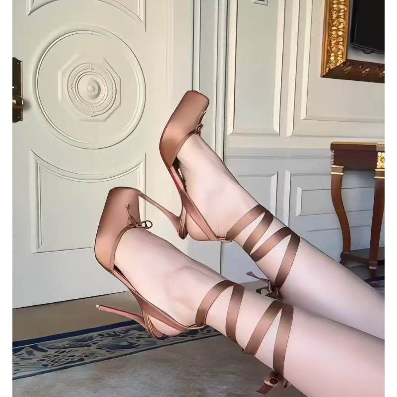 Ankle Strap Attachment - Zapatos Rojos de Tacón Alto, Sandalias