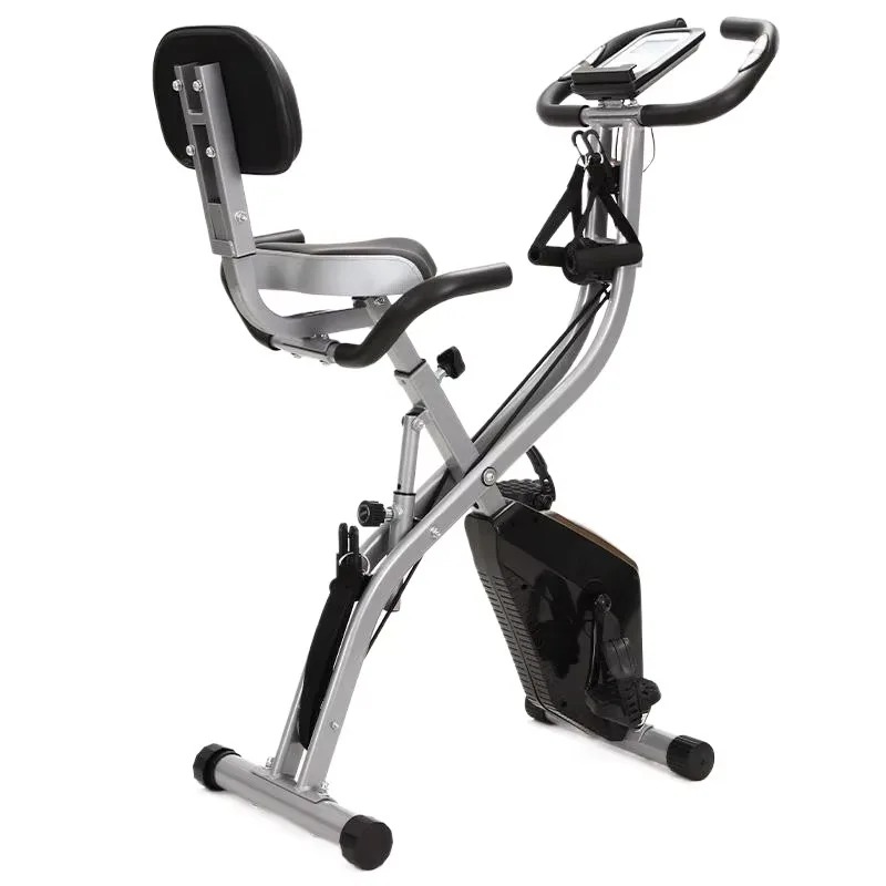 Home Gym Resistance - Bicicleta de Ejercicio Plegable Portátil para