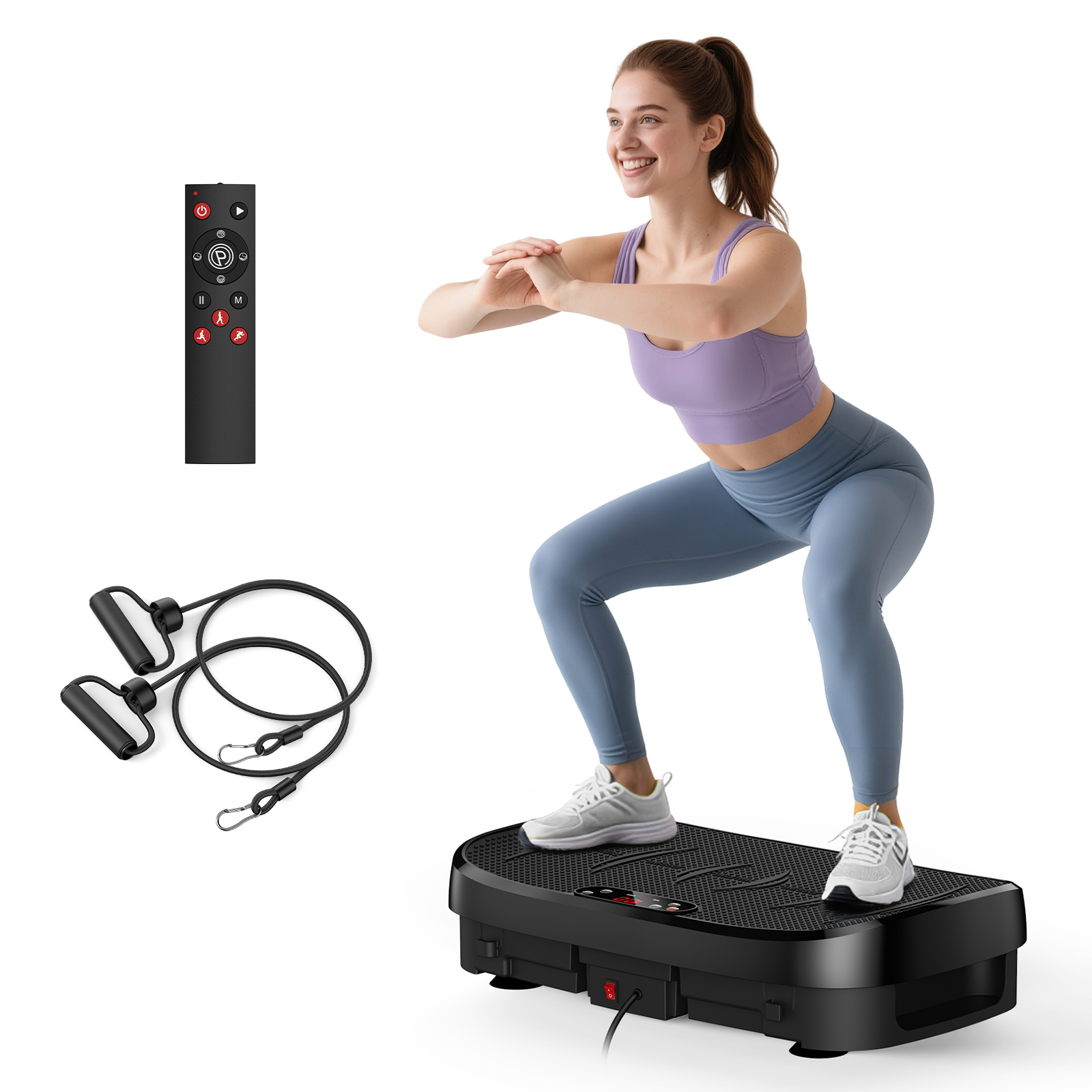 Home Gym Garden - Plataforma Vibratoria para Quemar Grasa, Plataforma