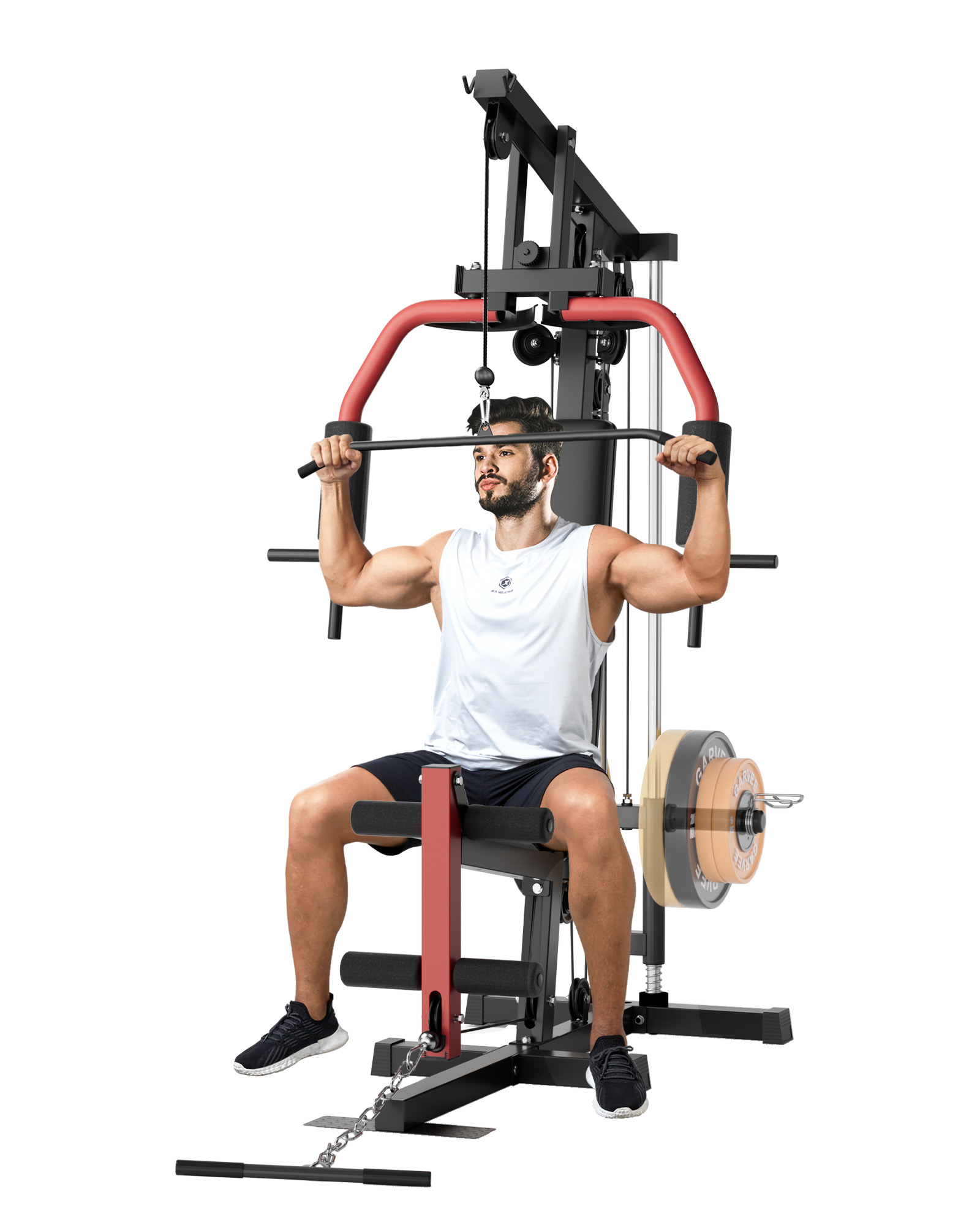 Home Gym Leg Extension Machine - Equipo de Gimnasio Multifuncional 5 en