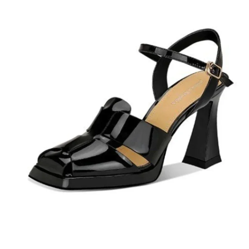 Ankle Strap Attachment - Sandalias de tacón alto para Mujer,