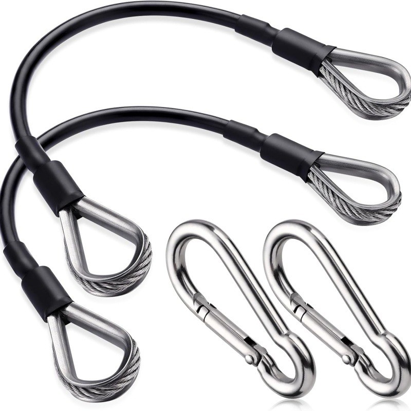 Home Gym Leg Extension Machine - 1/2 Piezas de Cable de Extensión