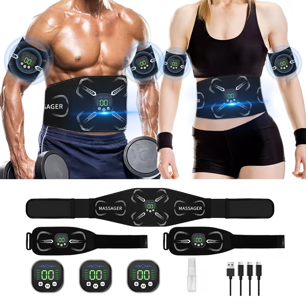 Home Gym Garden - Estimulador Muscular EMS, Entrenador Abdominal, Tonificador