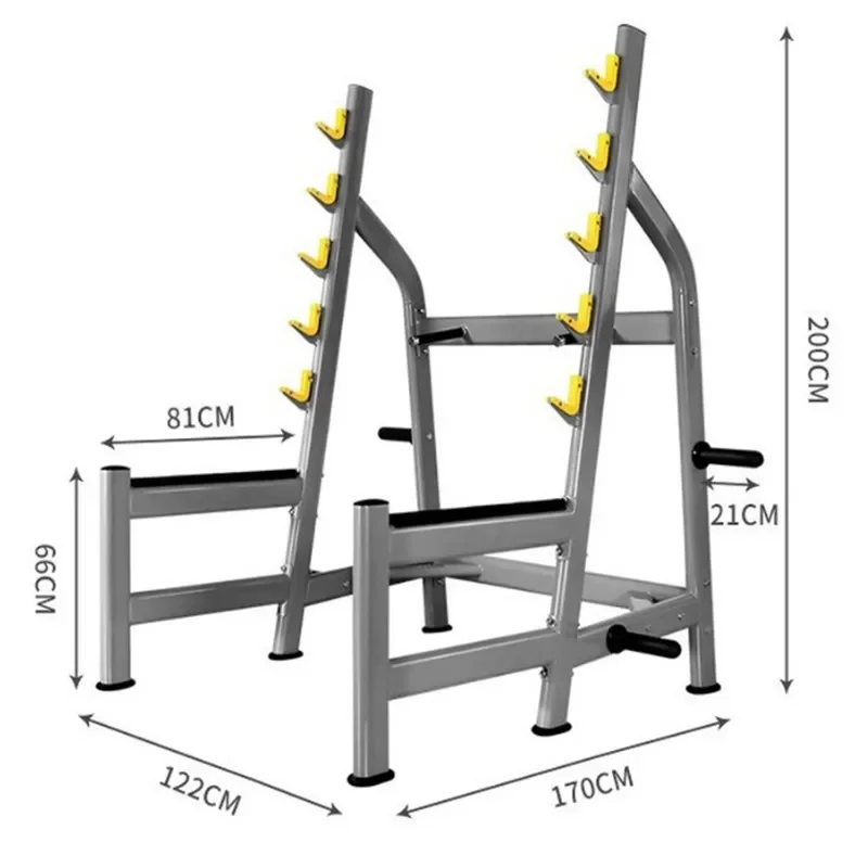 Estructura de rack para sentad - Home Gym Half Rack reseña y precio