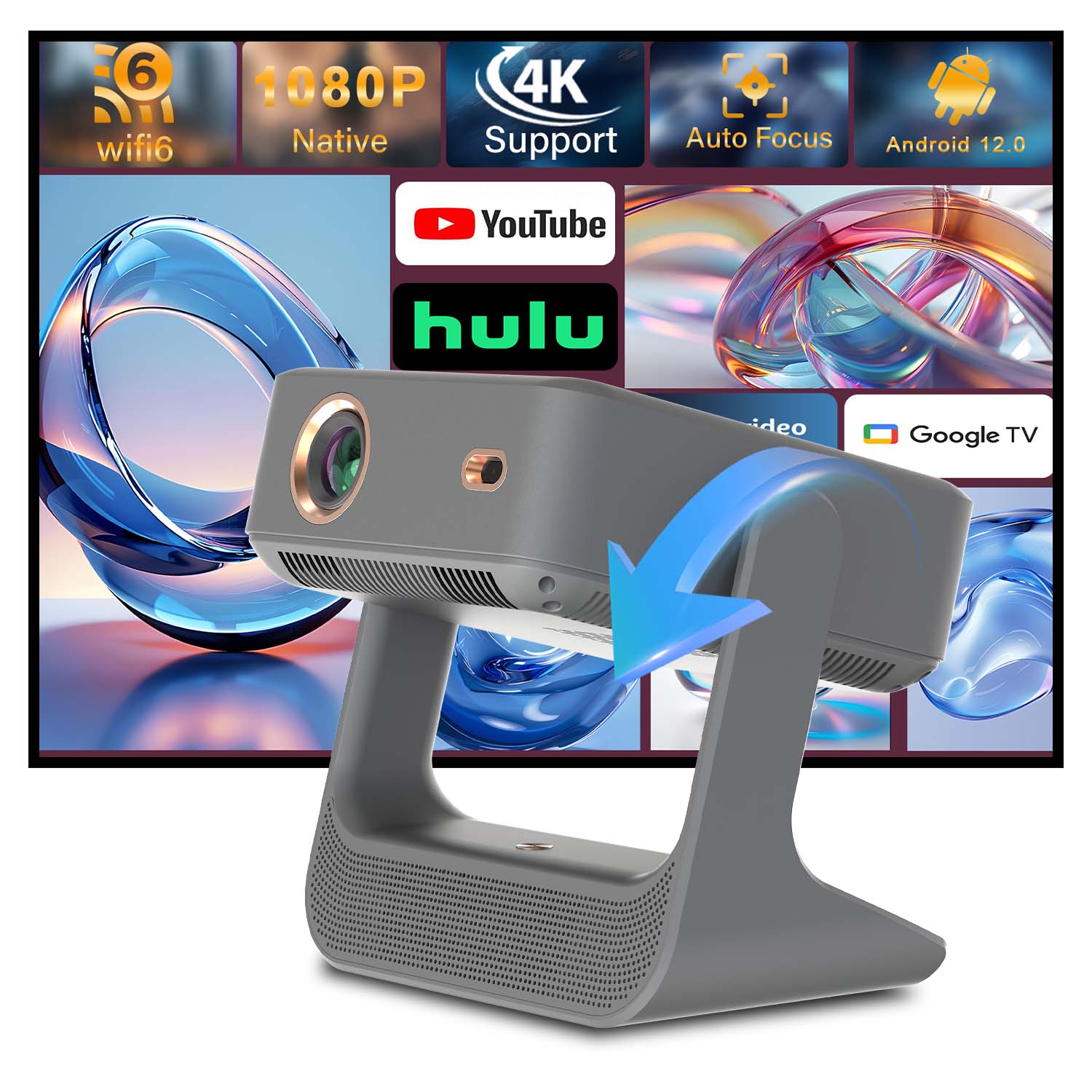 Proyector Deportivo Portátil c - Home Gym Video reseña y precio