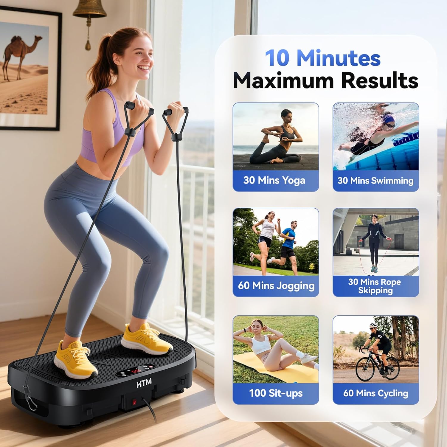 Plataforma Vibratoria para Que - Home Gym Garden reseña y precio