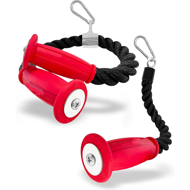 Cuerdas ergonómicas para tríce - Home Gym Garden reseña y precio