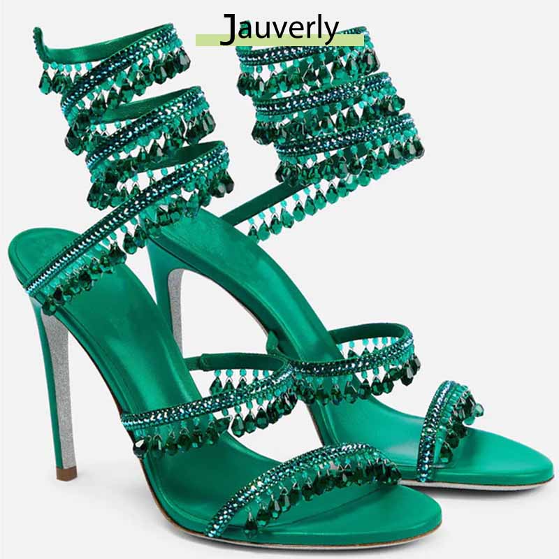 Sandalias de Tacón Alto con Pe - Ankle Strap Attachment reseña y precio