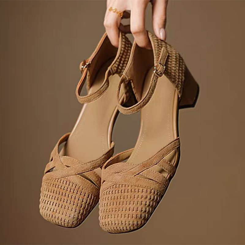 Sandalias de tacón alto de tej - Ankle Strap Attachment reseña y precio