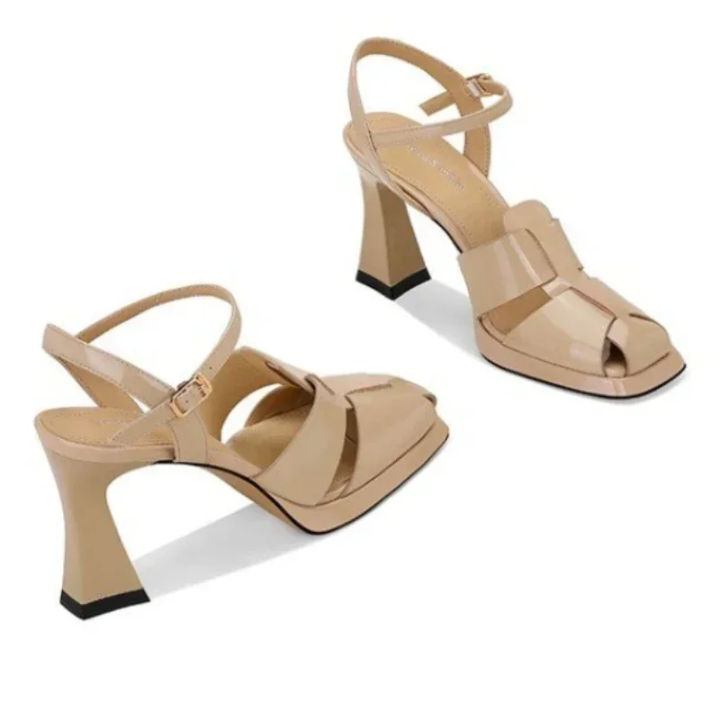 Sandalias de tacón alto para M - Ankle Strap Attachment reseña y precio