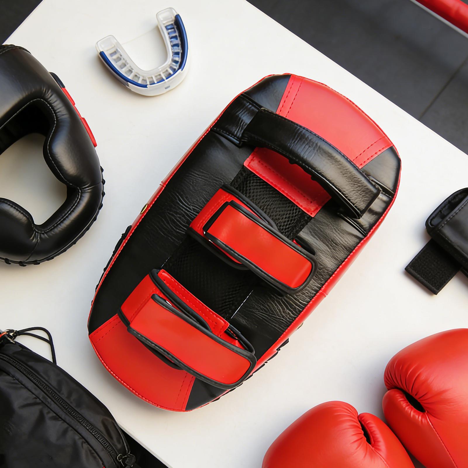 Almohadillas de boxeo de cuero - Home Gym Trainer reseña y precio