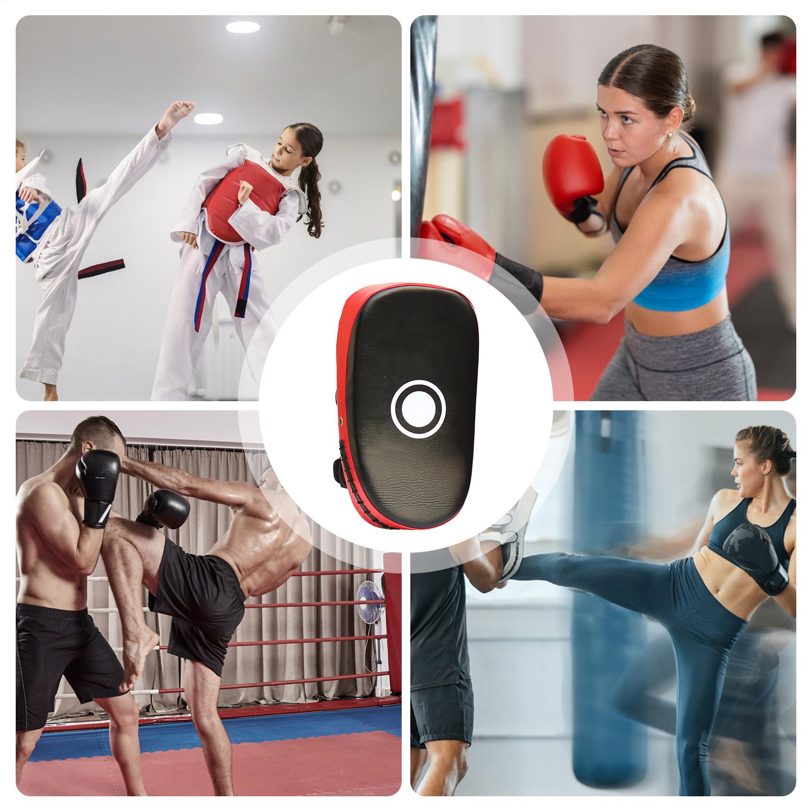 Almohadillas de boxeo de cuero - Home Gym Trainer reseña y precio