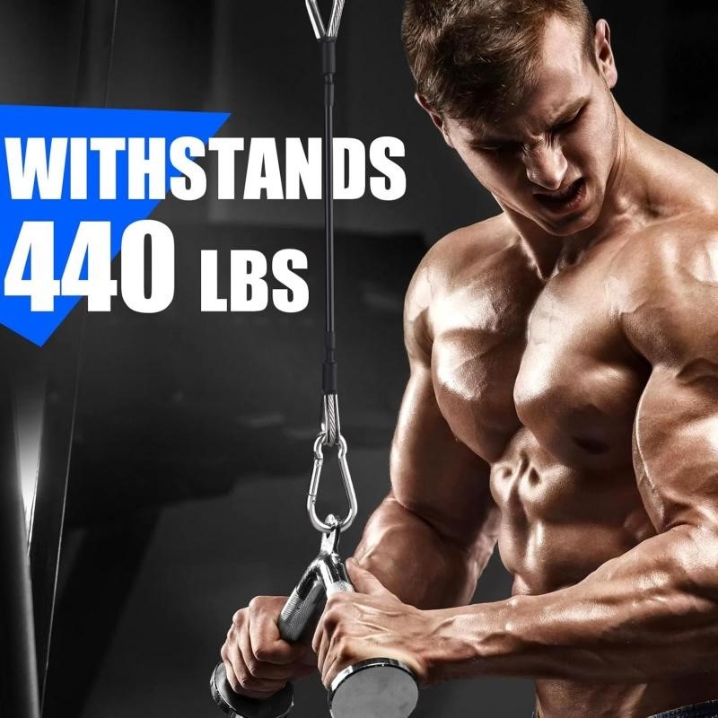 1/2 Piezas de Cable de Extensi - Home Gym Leg Extension Machine reseña y precio