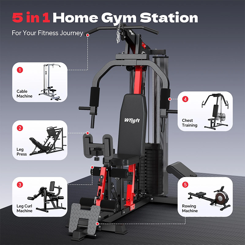 Equipo de Gimnasio en Casa Poo - Home Gym Leg Extension Machine reseña y precio