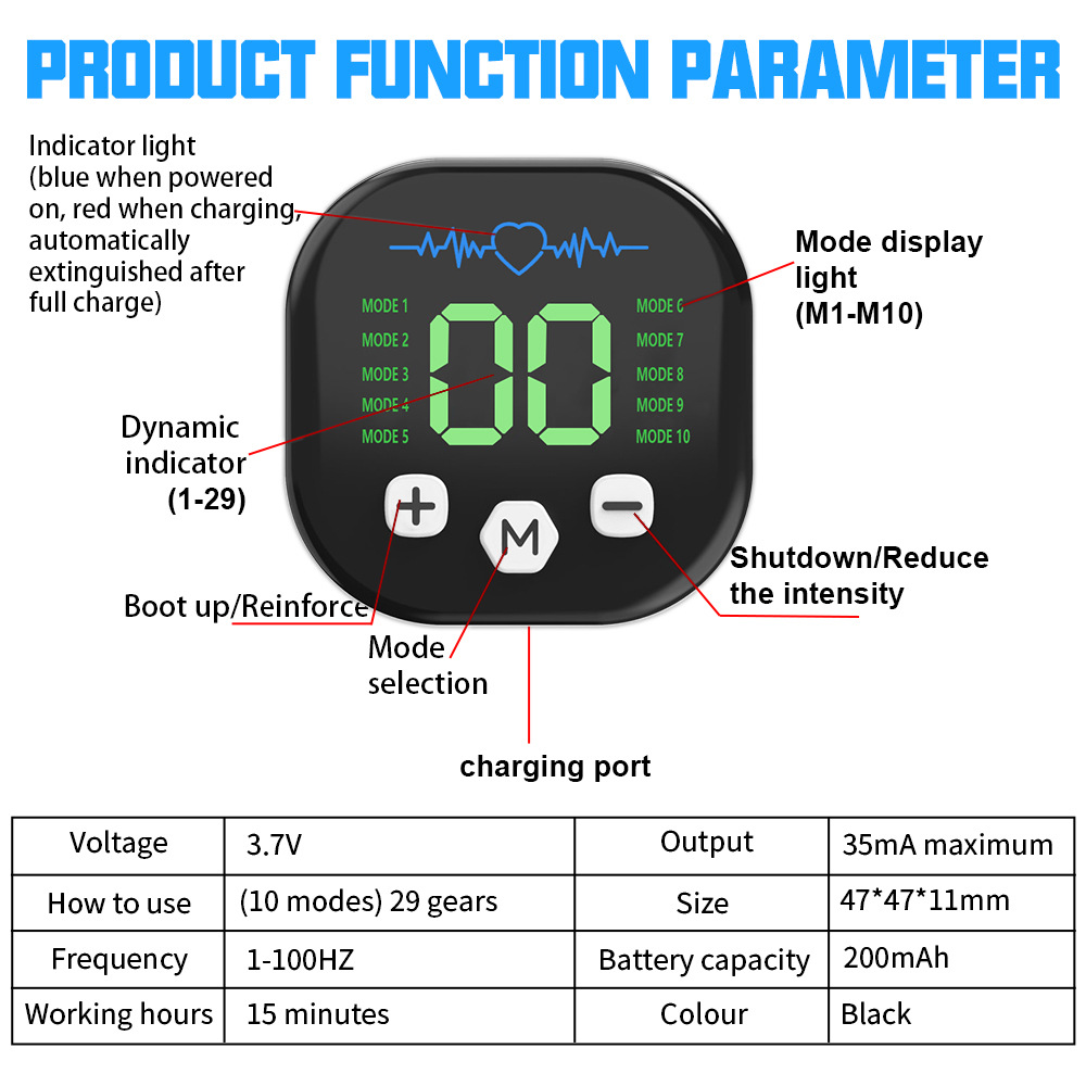 Estimulador Muscular EMS, Entr - Home Gym Garden reseña y precio