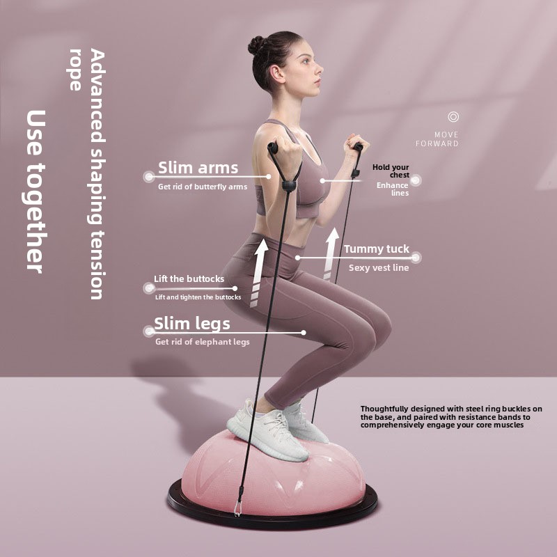 Pelota Bosu Reforzada a Prueba - Home Gym Half Rack reseña y precio
