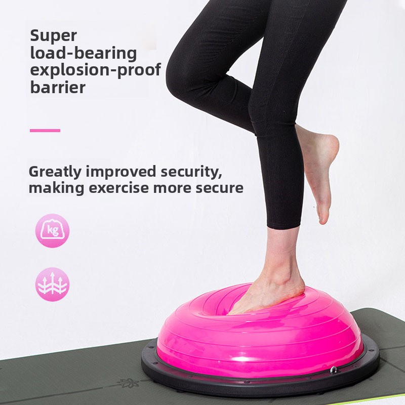 Pelota Bosu Reforzada a Prueba - Home Gym Half Rack reseña y precio